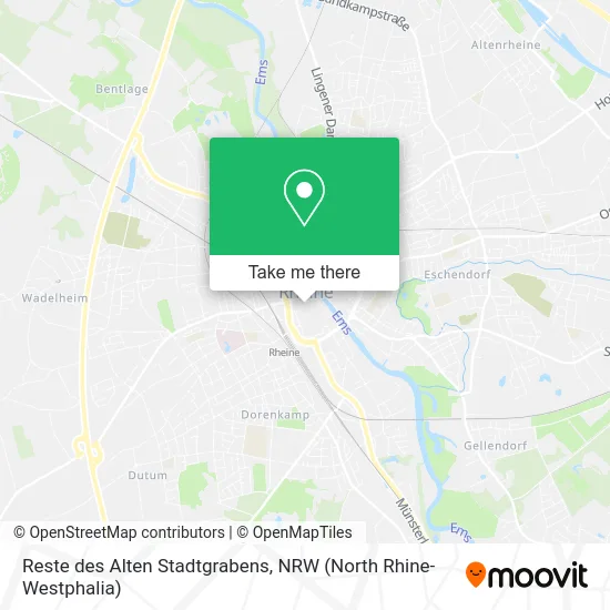 Reste des Alten Stadtgrabens map