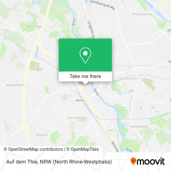 Карта Auf dem Thie