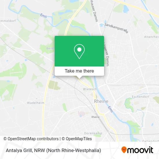 Antalya Grill map