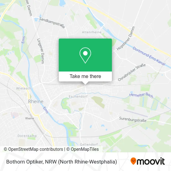 Карта Bothorn Optiker