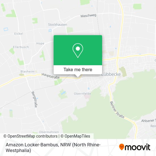 Карта Amazon Locker-Bambus