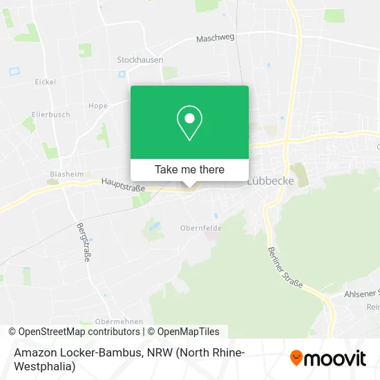 Карта Amazon Locker-Bambus