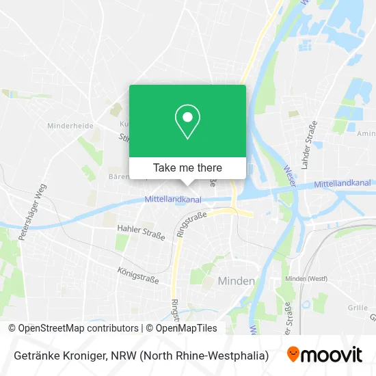 Getränke Kroniger map