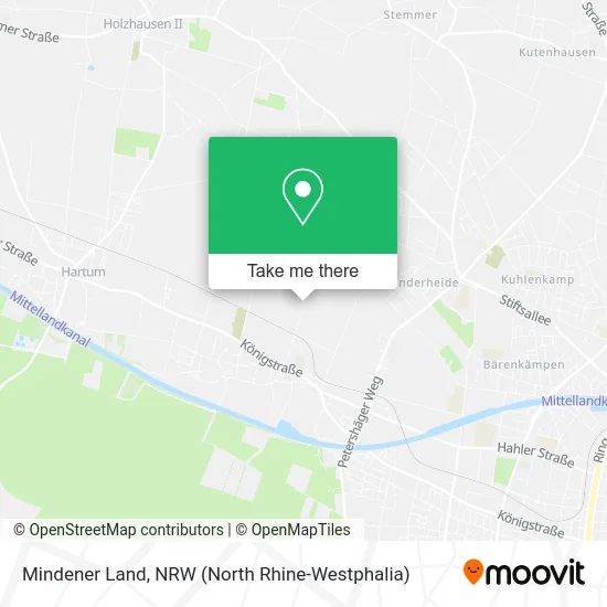 Карта Mindener Land