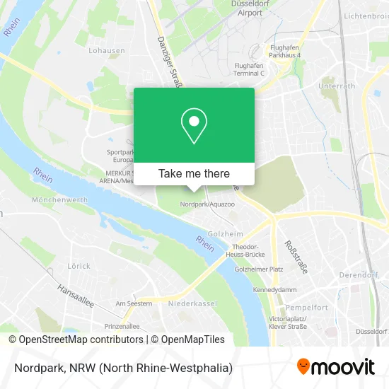 Карта Nordpark