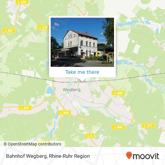 Bahnhof Wegberg map