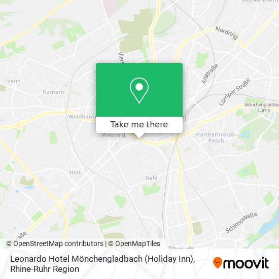 Leonardo Hotel Mönchengladbach (Holiday Inn) map
