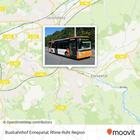 Busbahnhof Ennepetal map