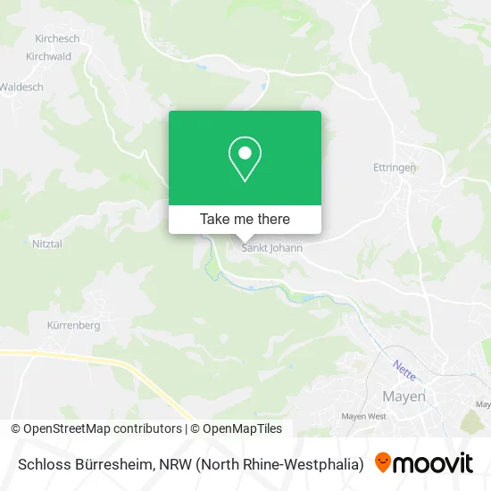 Карта Schloss Bürresheim