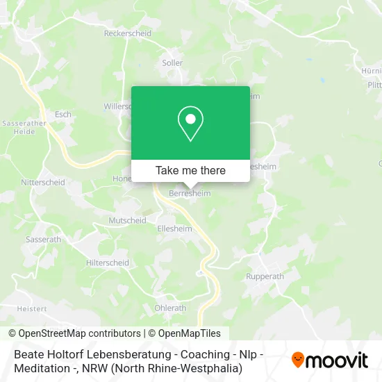 Карта Beate Holtorf Lebensberatung - Coaching - Nlp - Meditation -