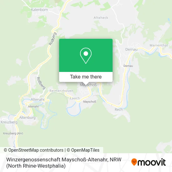 Карта Winzergenossenschaft Mayschoß-Altenahr