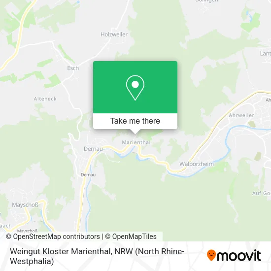 Карта Weingut Kloster Marienthal