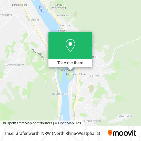 Карта Insel Grafenwerth