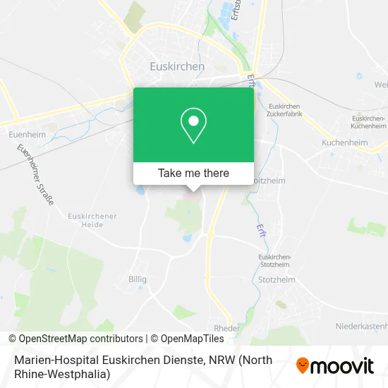 Marien-Hospital Euskirchen Dienste map