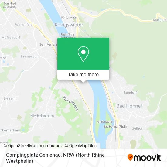 Карта Campingplatz Genienau