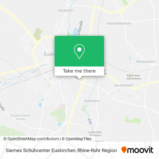 Siemes Schuhcenter Euskirchen map