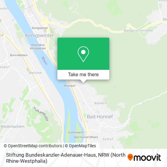 Stiftung Bundeskanzler-Adenauer-Haus map