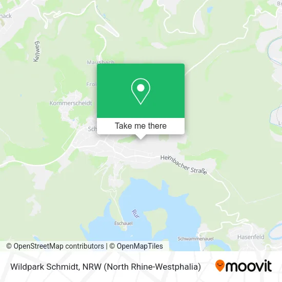 Карта Wildpark Schmidt