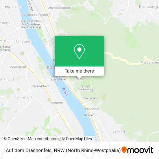 Auf dem Drachenfels map
