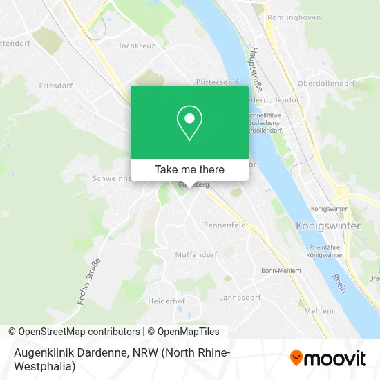 Augenklinik Dardenne map