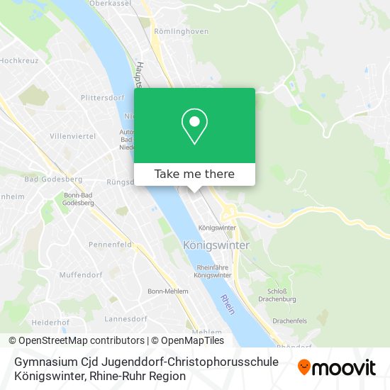 Gymnasium Cjd Jugenddorf-Christophorusschule Königswinter map