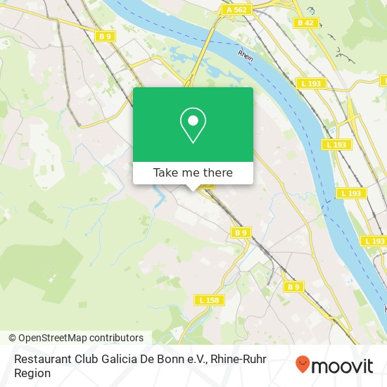 Restaurant Club Galicia De Bonn e.V. map