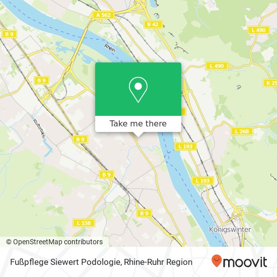 Fußpflege Siewert Podologie map