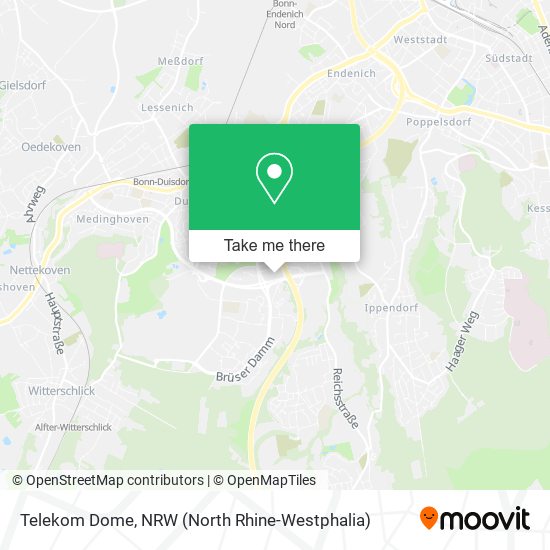 Telekom Dome map