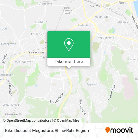 Bike Discount Megastore map