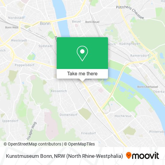 Карта Kunstmuseum Bonn