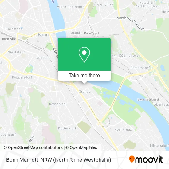 Карта Bonn Marriott