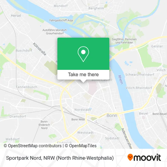 Карта Sportpark Nord