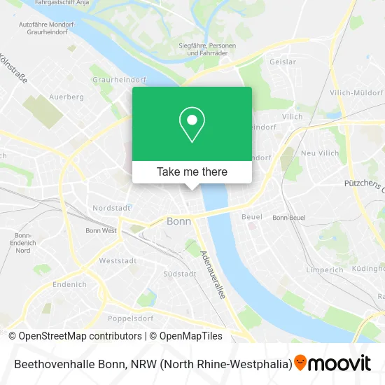 Карта Beethovenhalle Bonn