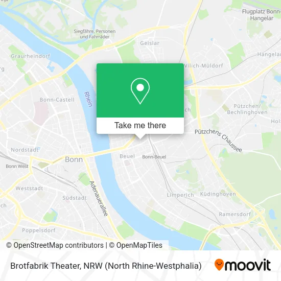 Карта Brotfabrik Theater
