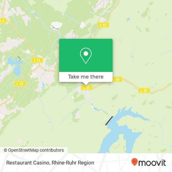 Restaurant Casino map