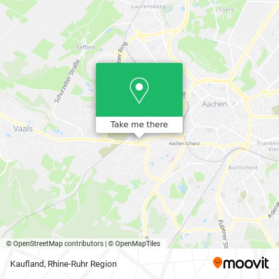 Kaufland map