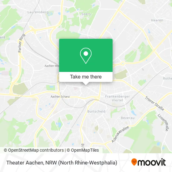 Theater Aachen map