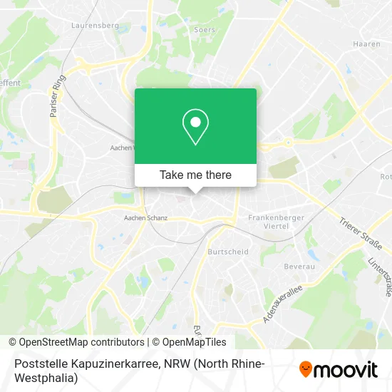 Карта Poststelle Kapuzinerkarree