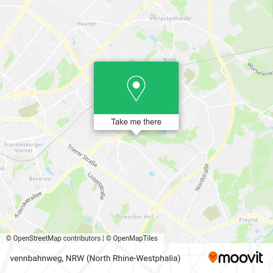 vennbahnweg map