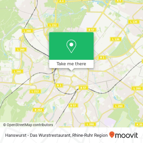 Hanswurst - Das Wurstrestaurant map
