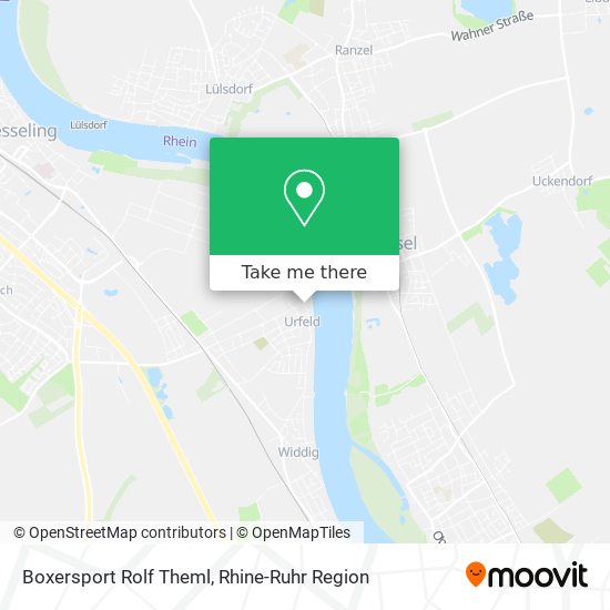 Boxersport Rolf Theml map