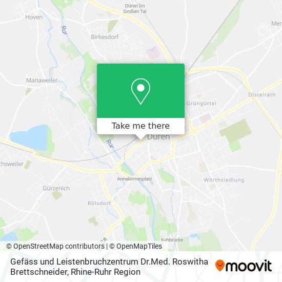 Gefäss und Leistenbruchzentrum Dr.Med. Roswitha Brettschneider map