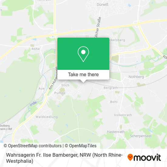 Карта Wahrsagerin Fr. Ilse Bamberger