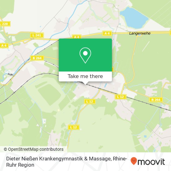 Dieter Nießen Krankengymnastik & Massage map