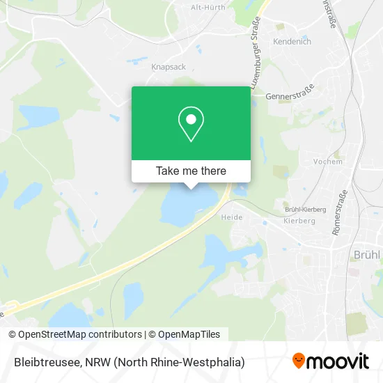 Карта Bleibtreusee