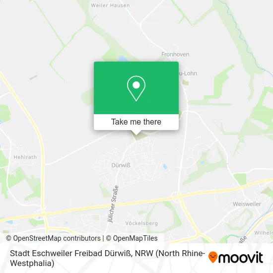 Карта Stadt Eschweiler Freibad Dürwiß