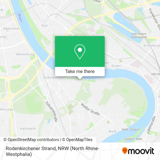 Карта Rodenkirchener Strand