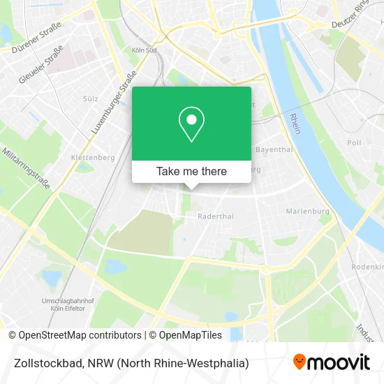 Карта Zollstockbad