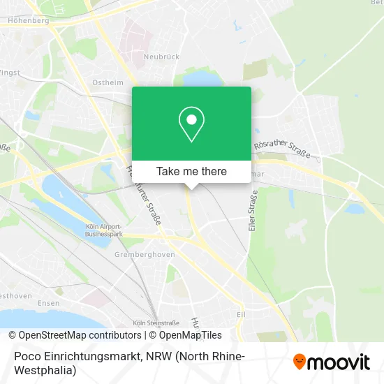 Карта Poco Einrichtungsmarkt