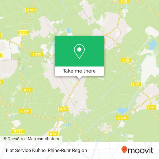 Fiat Service Kühne map